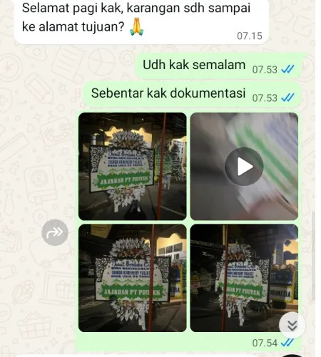 Pengiriman Papan Bunga Selamat Cikampek