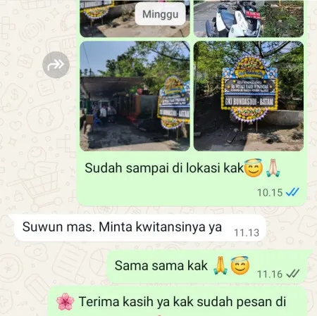 Pengiriman Papan Bunga Duka Cikampek