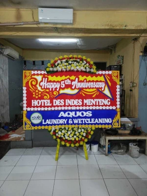 Papan Bunga di Cikampek